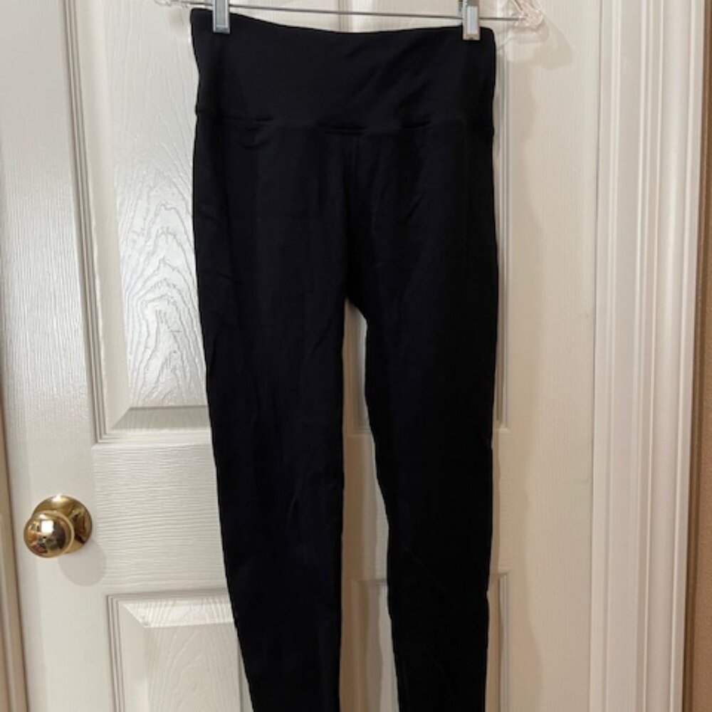 Fabletics Black Ribbed Leggings